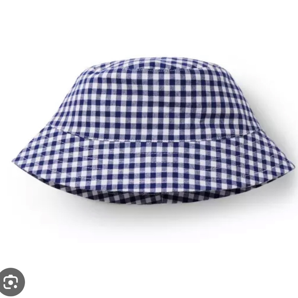 GINGHAM BUCKET HAT - Picture 2 of 7